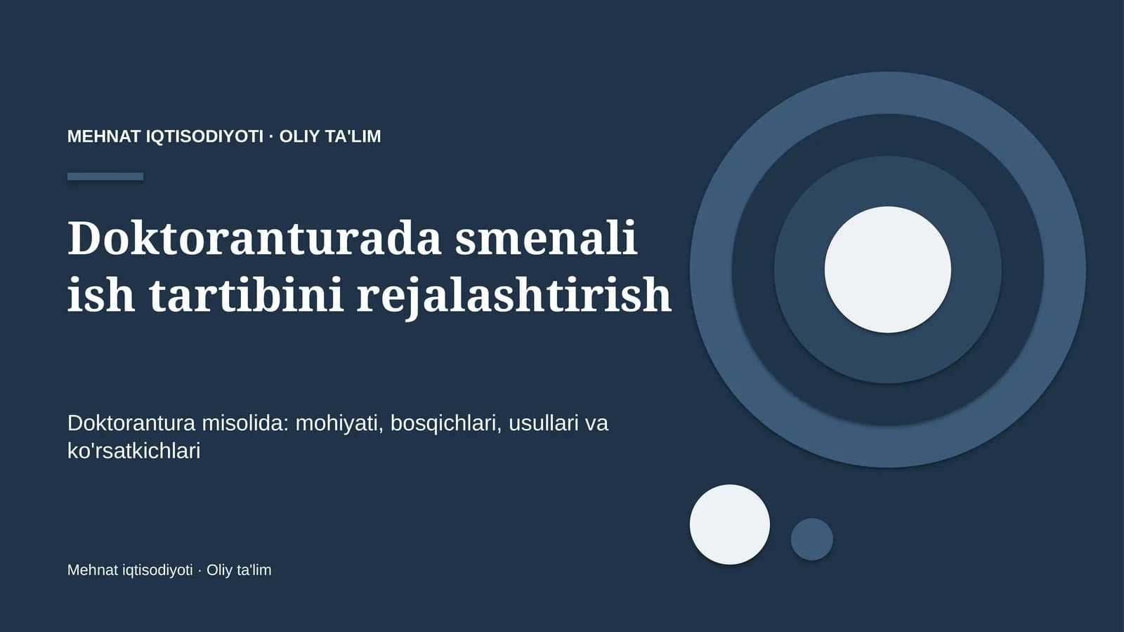 doktoranturada smenali ish tartibini rejalashtirish 4441