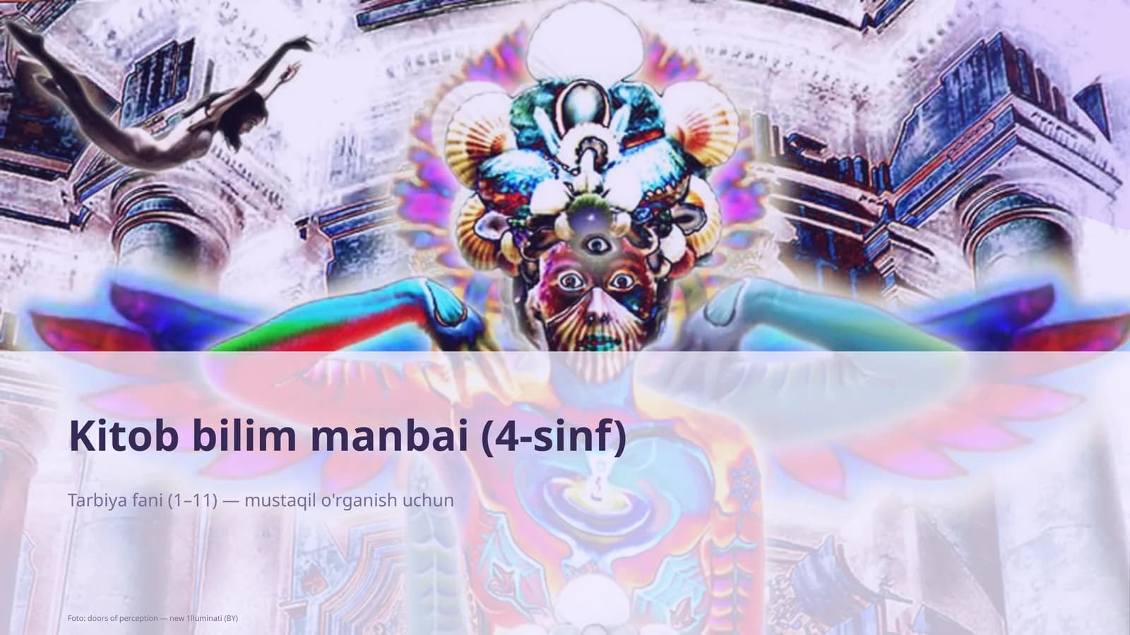 Kitob bilim manbai (4-sinf)
