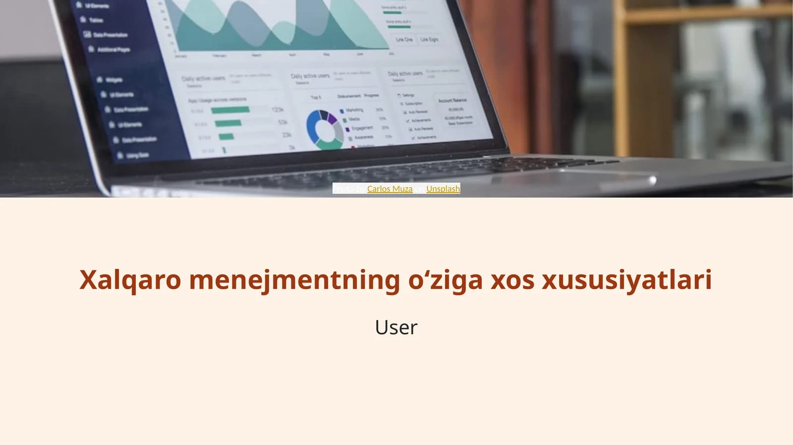 Xalqaro menejmentning o‘ziga xos xususiyatlari