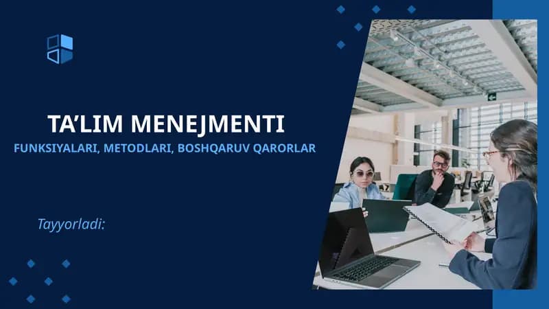 Ta'lim menejmenti