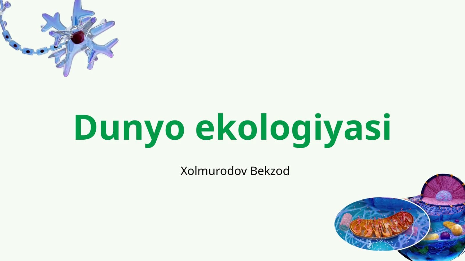 Dunyoekologiyasi