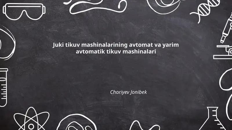 Juki avtomat tikuv mashinalari