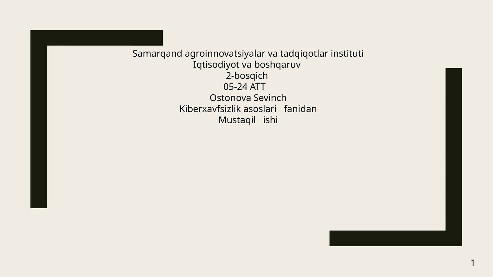 Identifikatsiya va autentifikatsiya tushunchasi va vazifalari