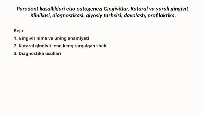 Gingivitlar