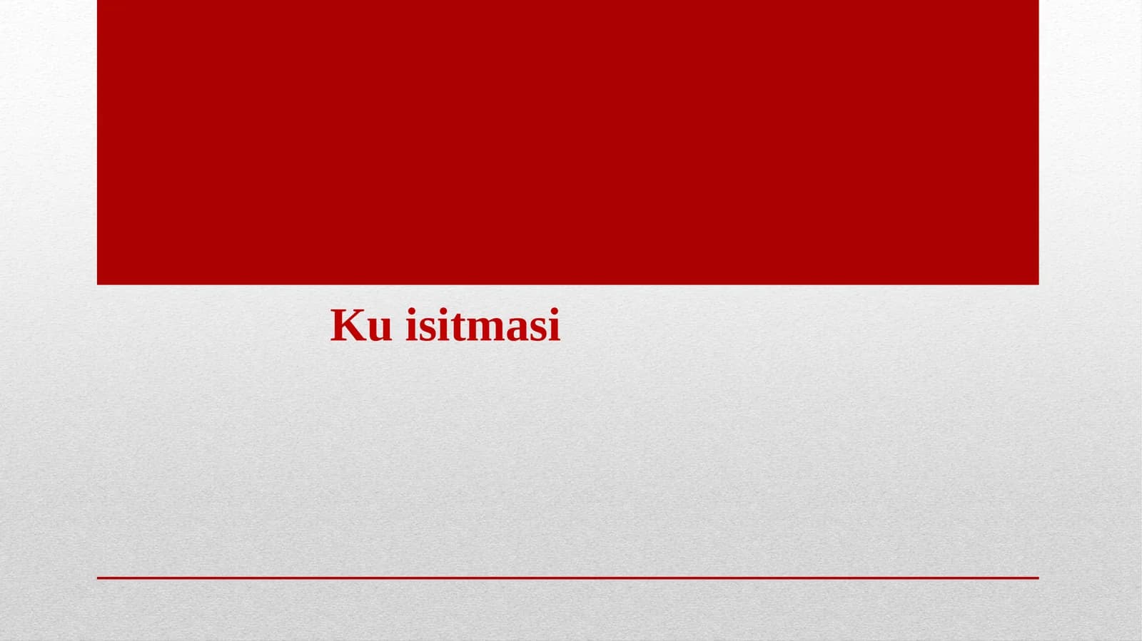 Kuisitmasi