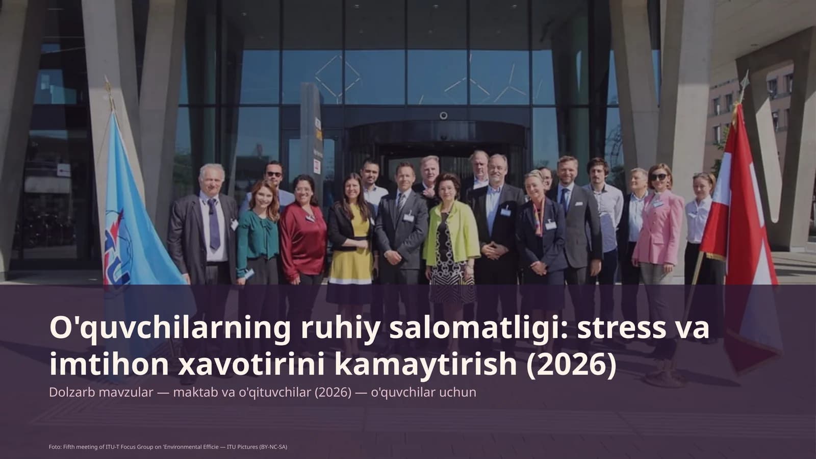 O'quvchilarning ruhiy salomatligi: stress va imtihon xavotirini kamaytirish