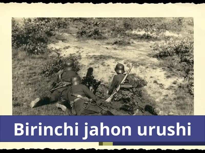 Birinchi jahon urushi