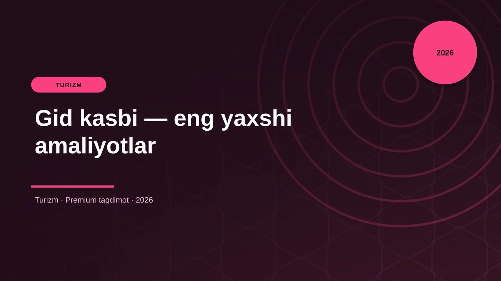Gid kasbi — eng yaxshi amaliyotlar