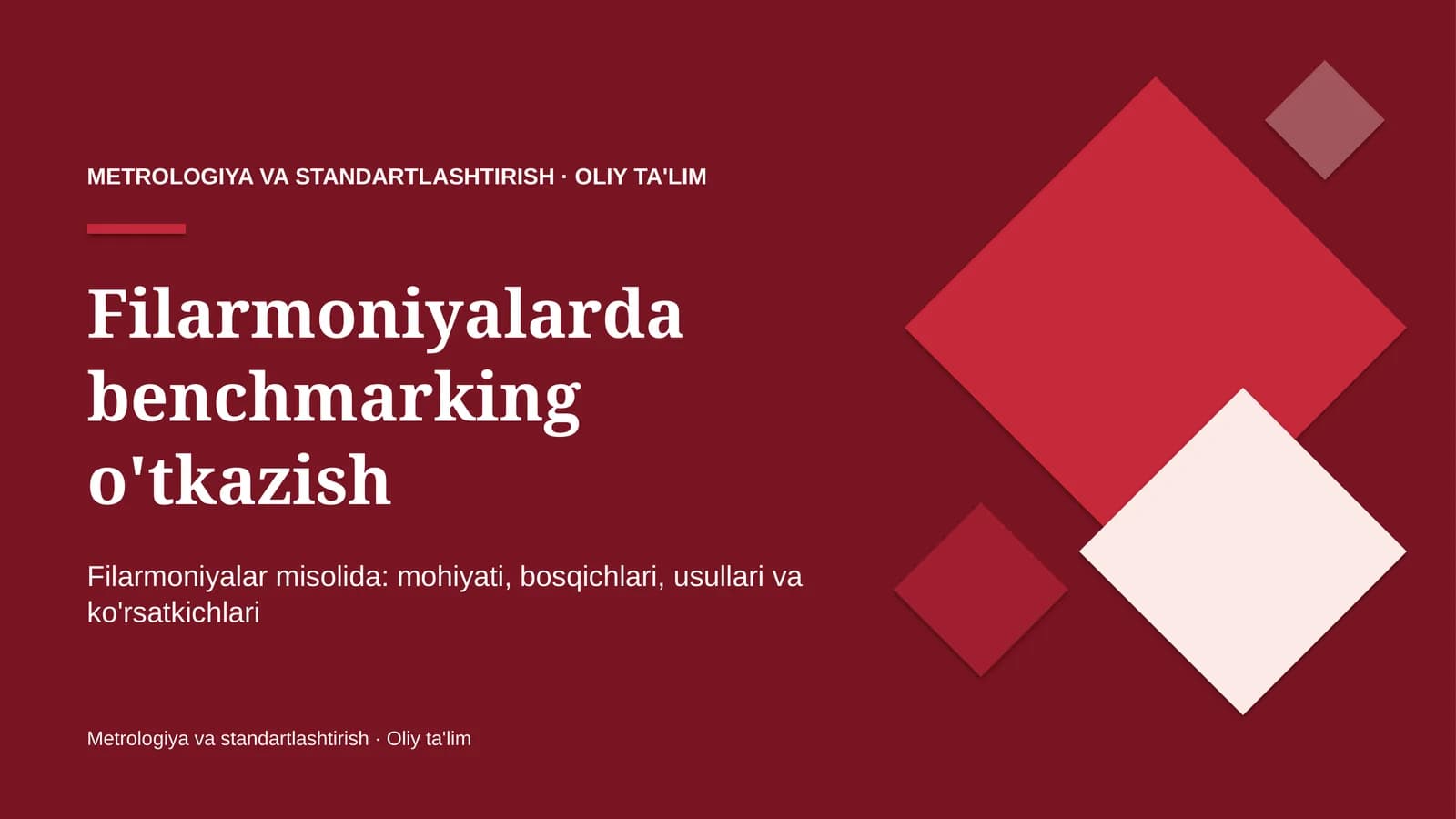 filarmoniyalarda benchmarking o'tkazish 3739