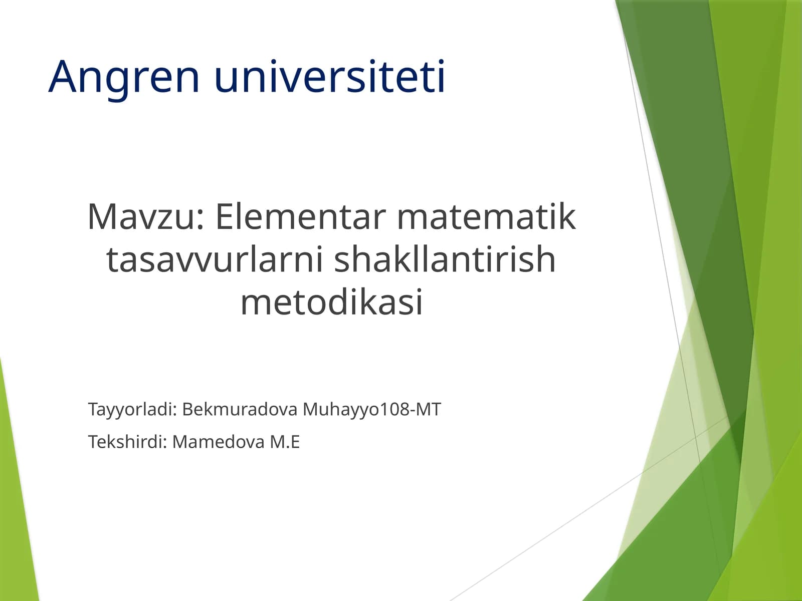 Elementarmatematiktasavvurlarnishakllantirishmetodikasi