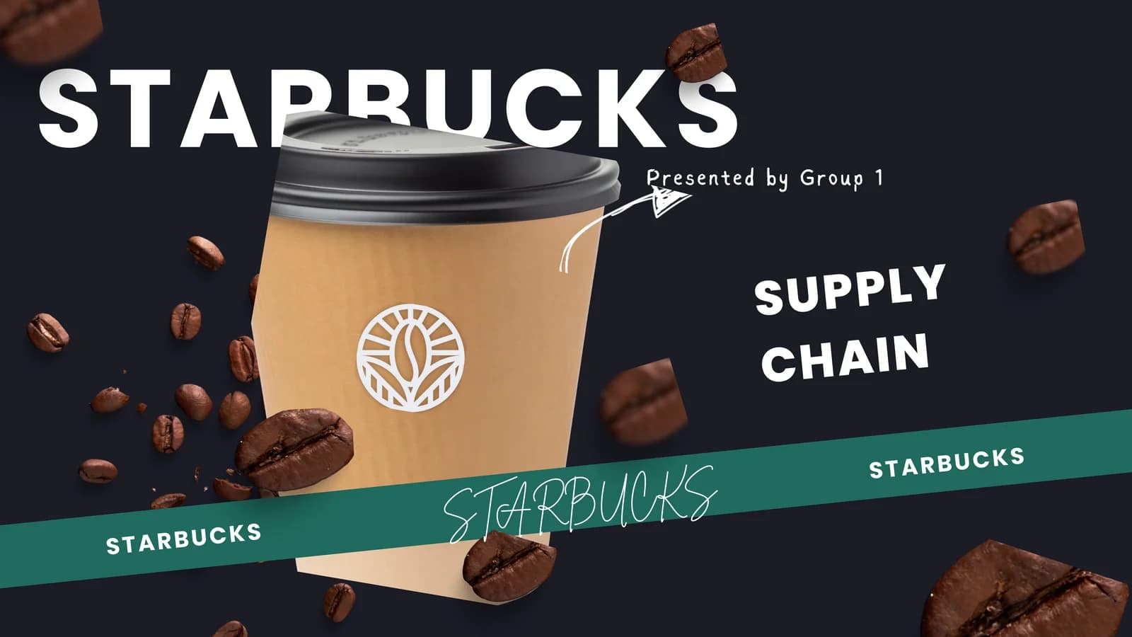 Supply chain of STARBUCKS - Starbucks taʼminot zanjiri (ENGLISH)