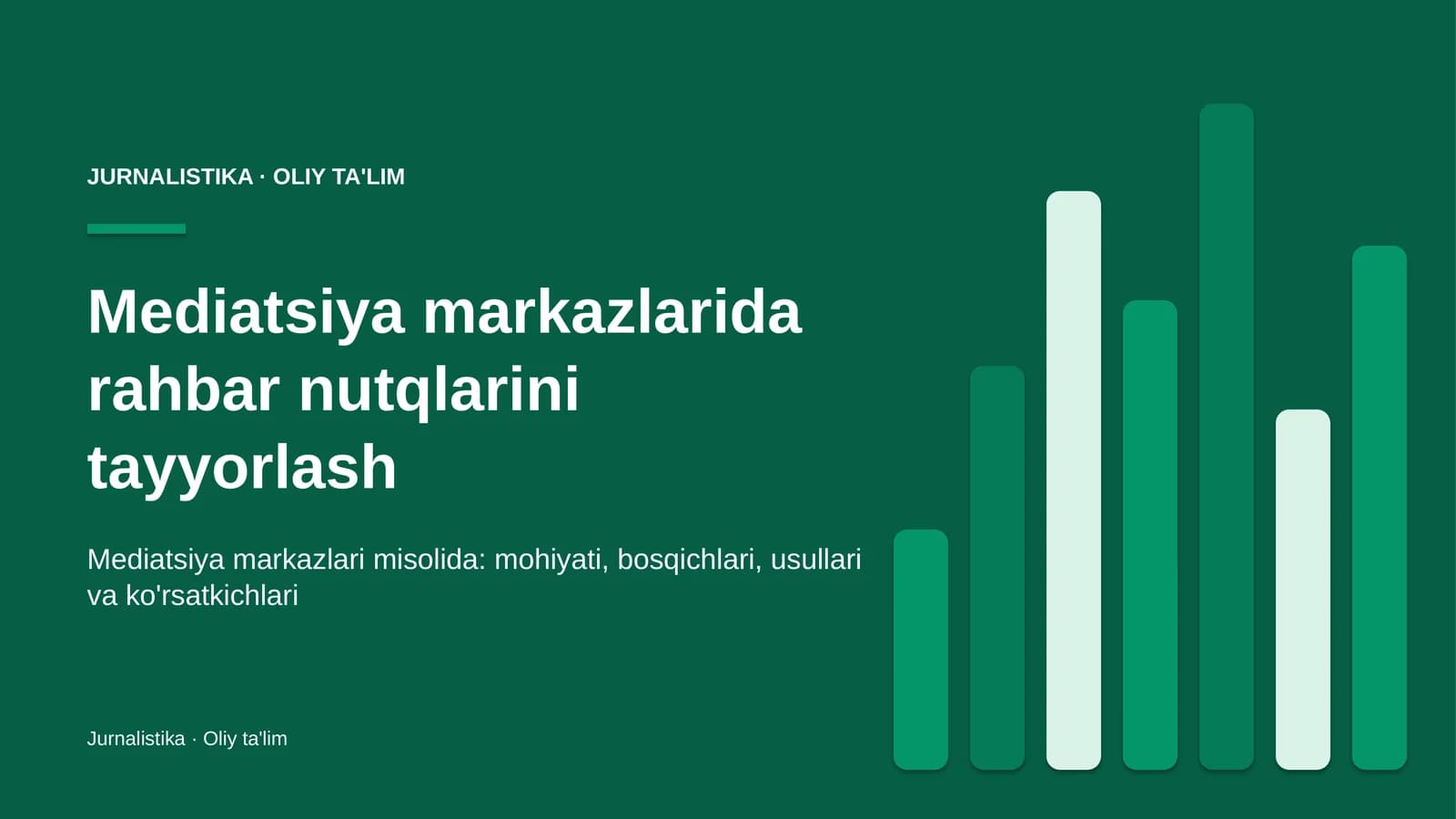 mediatsiya markazlarida rahbar nutqlarini tayyorlash 7272