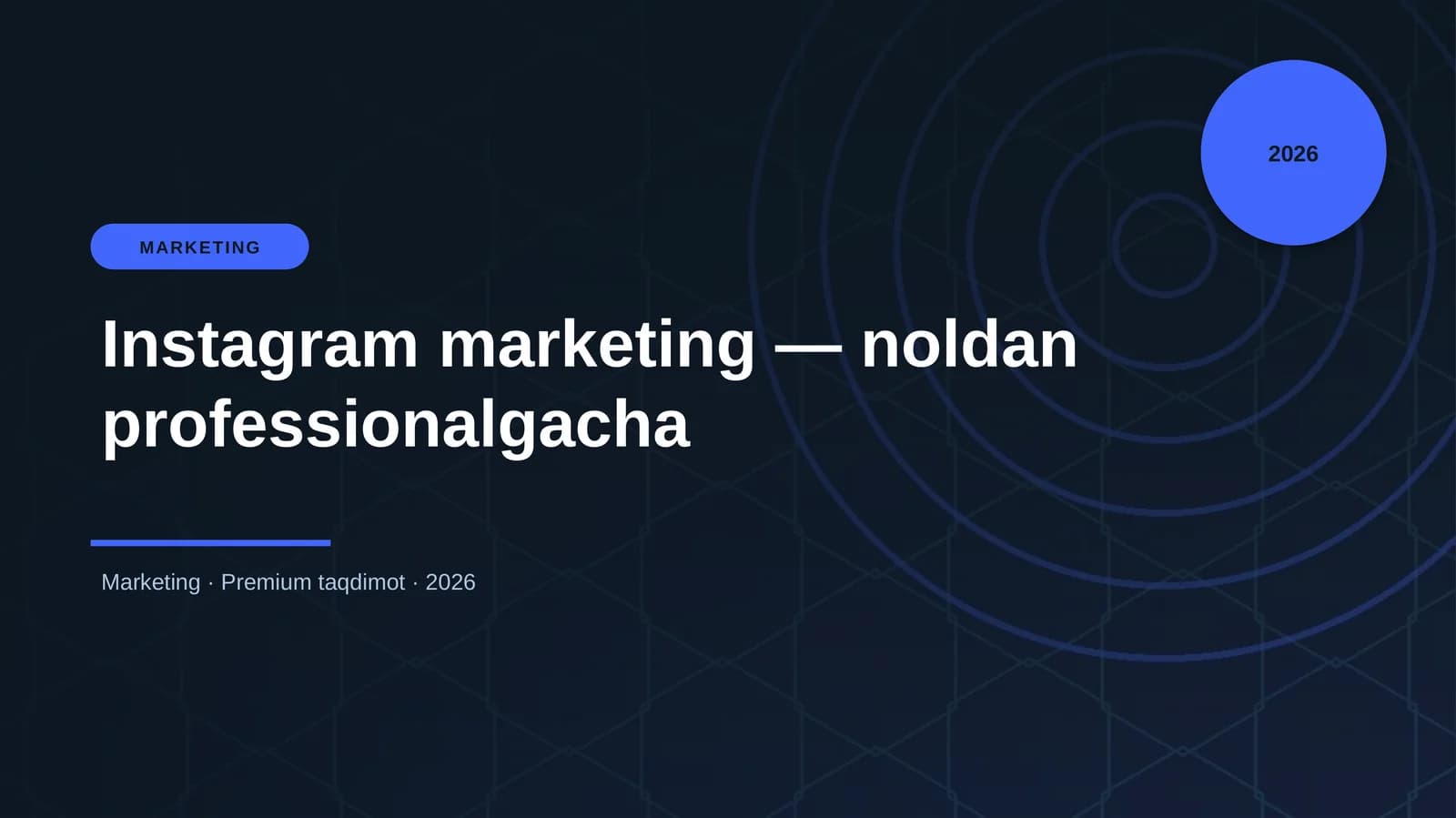 Instagram marketing — noldan professionalgacha