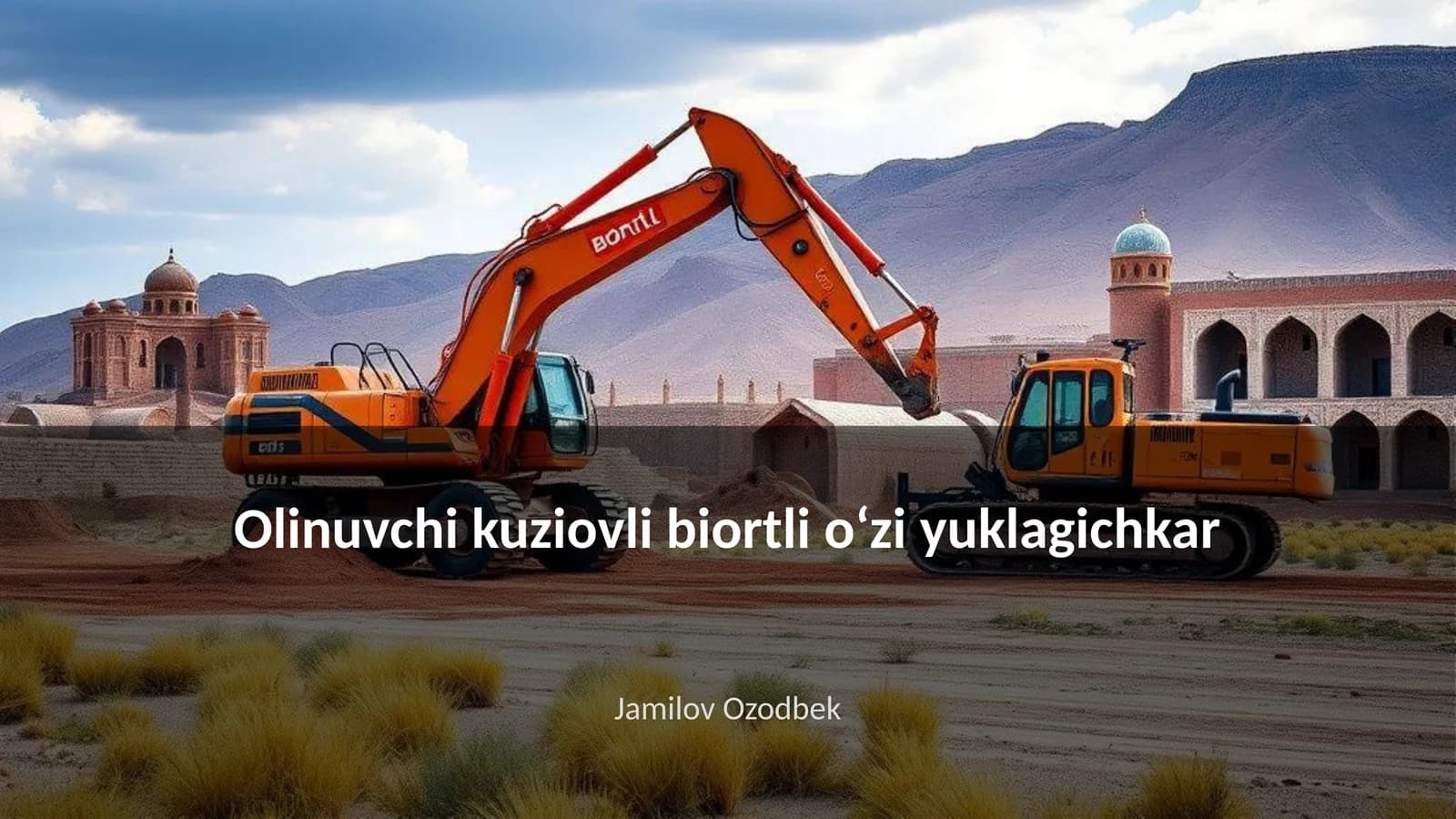 Olinuvchi kuziovli biortli oʻzi yuklagichkar