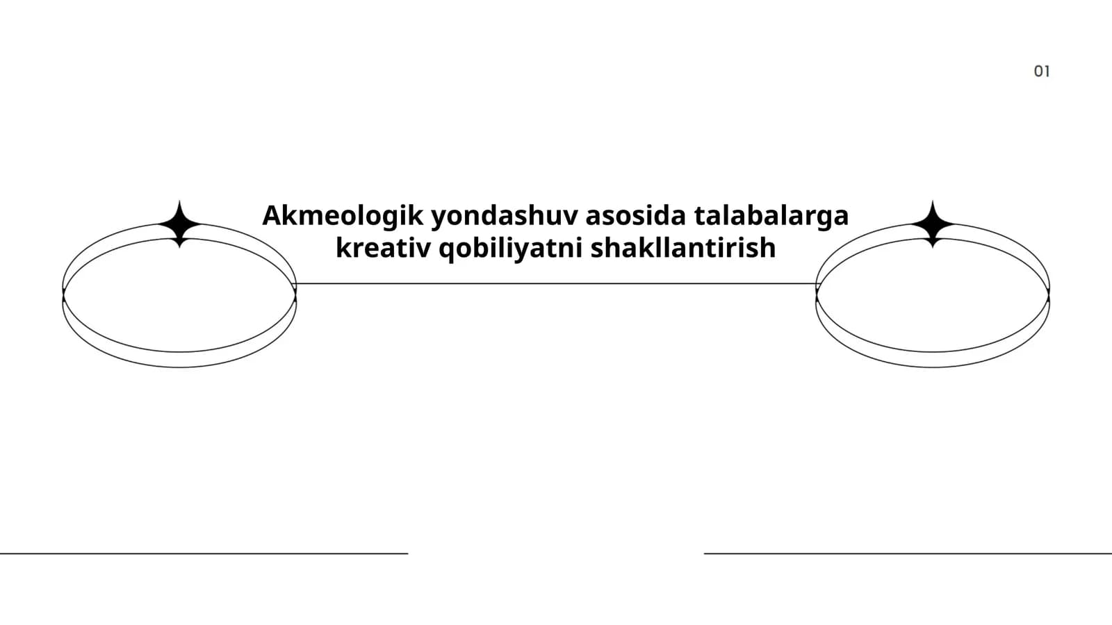Akmeologik yondashuv asosida talabalarga kreativ qobiliyatni shakllantirish