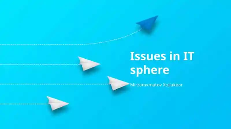Issues in IT sphere