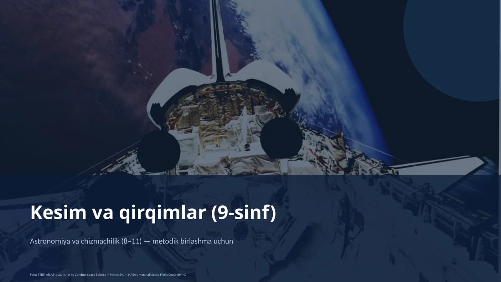 Kesim va qirqimlar (9-sinf)