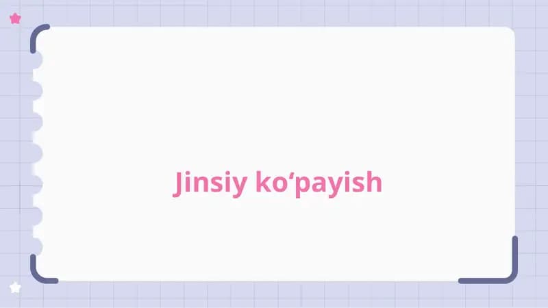 Jinsiy ko'payish