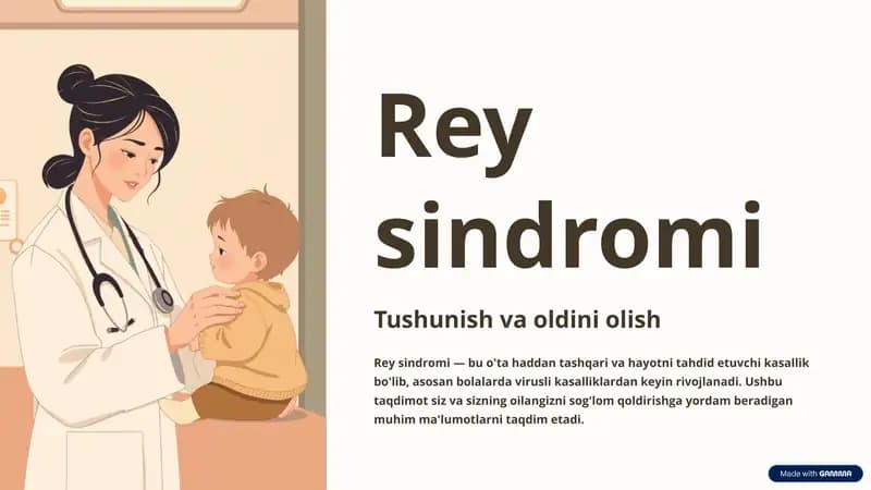 Rey sindromi