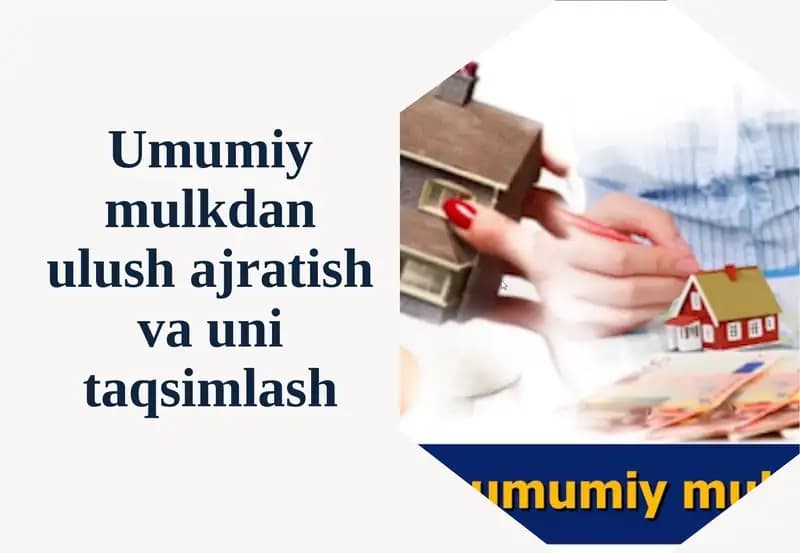 Mulk huquqi va umumiymulk tushunchasi