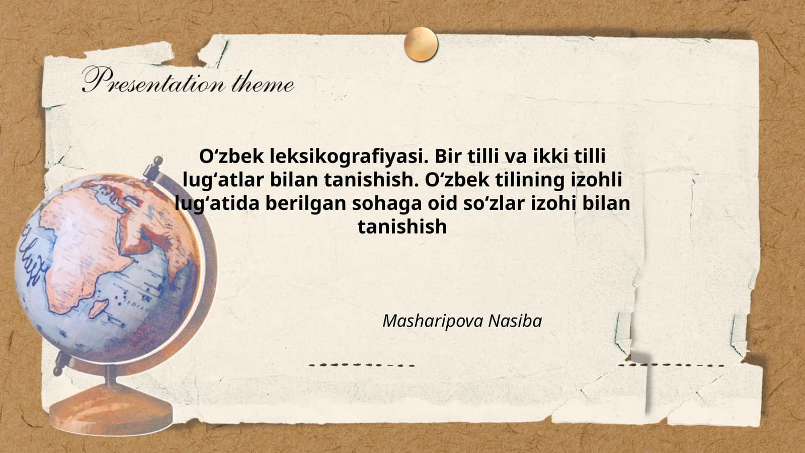 Oʻzbek leksikografiyasi