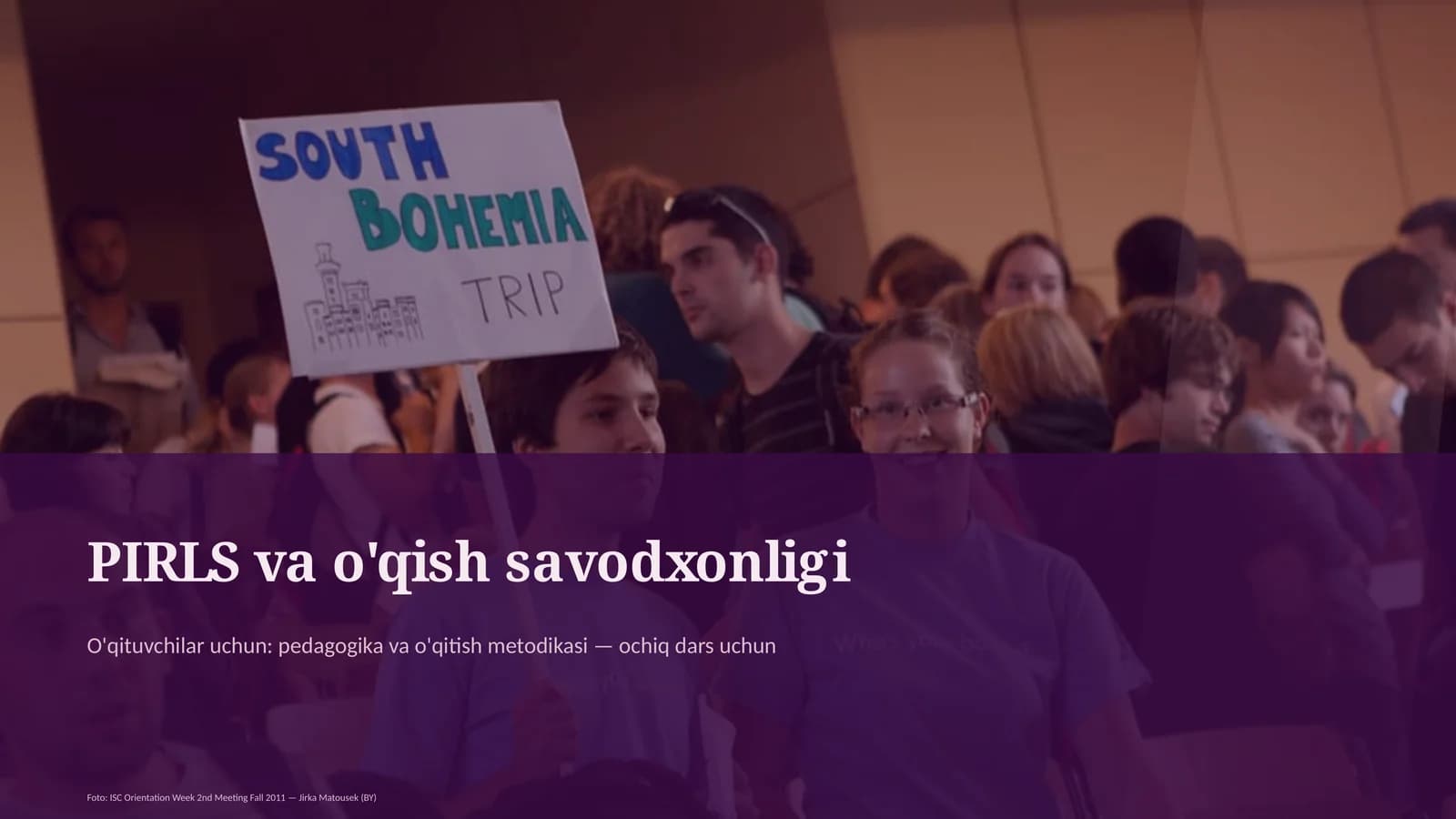 PIRLS va o'qish savodxonligi