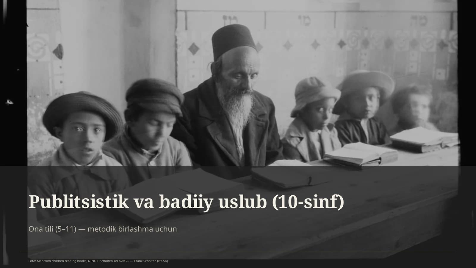 Publitsistik va badiiy uslub (10-sinf)
