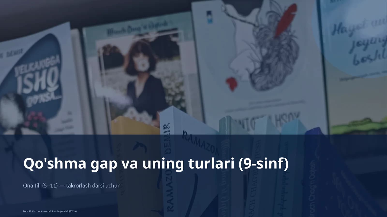 Qo'shma gap va uning turlari (9-sinf)