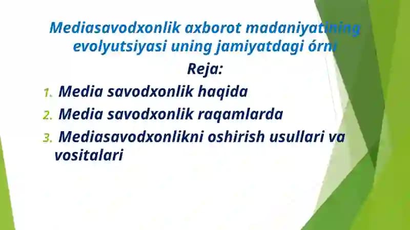 Mediasavodxonlik