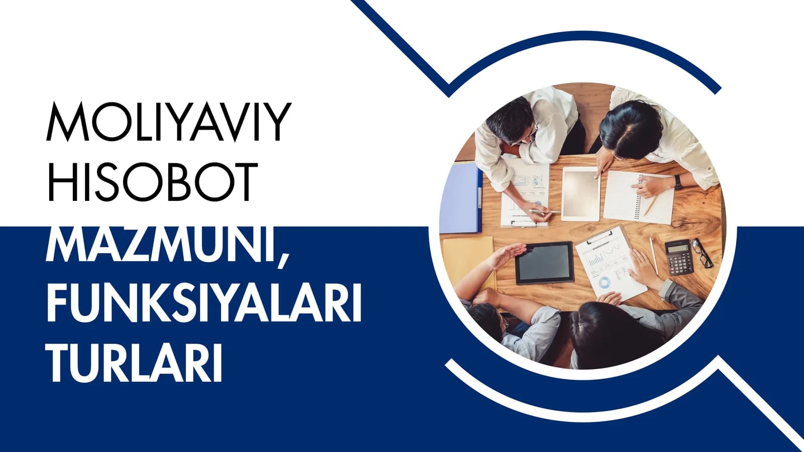 MOLIYAVIY HISOBOT