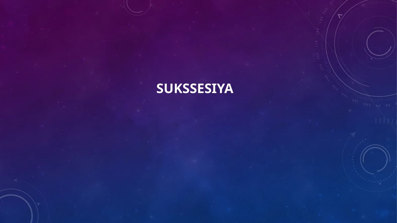 suksessiya