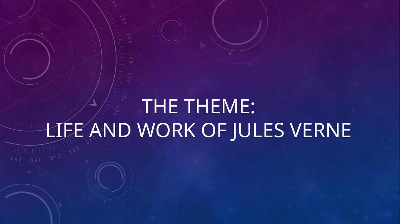 Life and work of Jules Verne