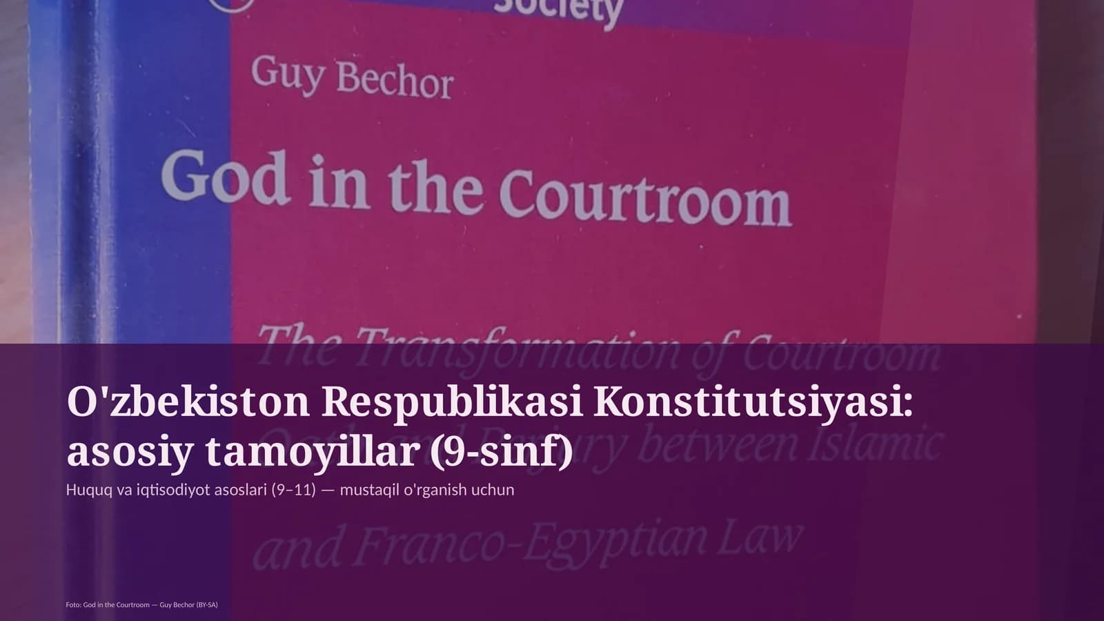 Huquq va iqtisodiyot asoslari (9–11)