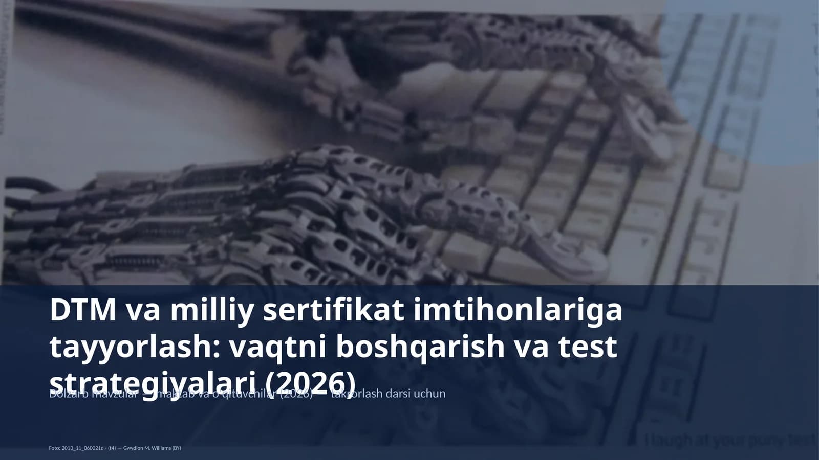 Dolzarb mavzular — maktab va o'qituvchilar