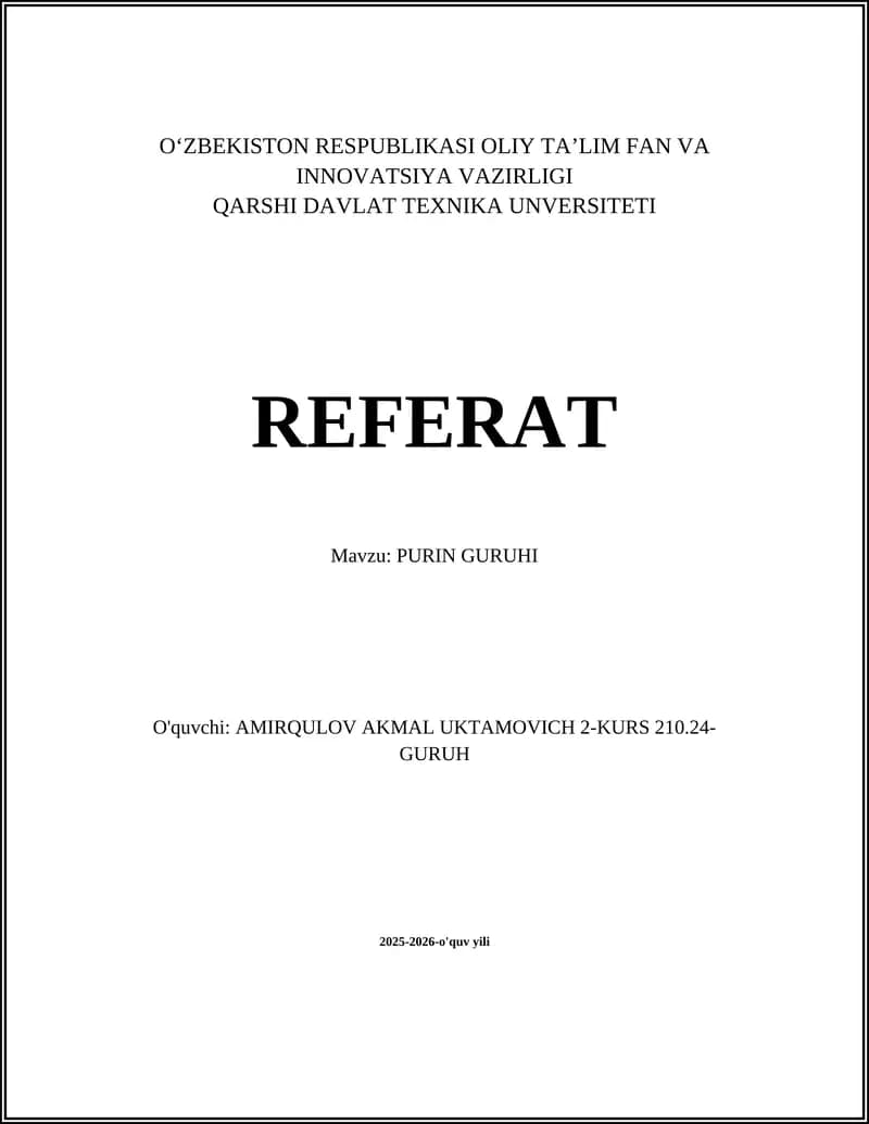 PURIN GURUHI