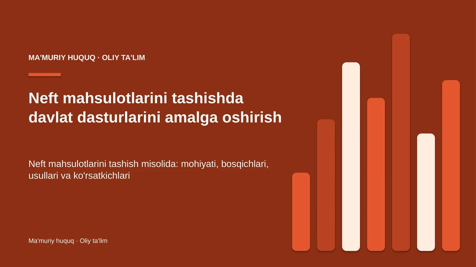neft mahsulotlarini tashishda davlat dasturlarini amalga oshirish 1725