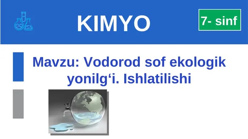 Vodorod
