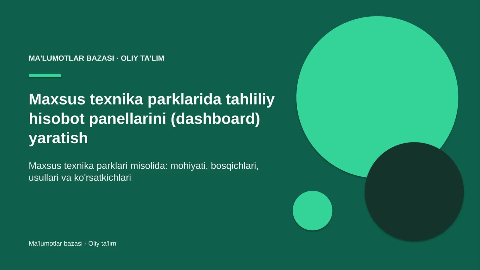 maxsus texnika parklarida tahliliy hisobot panellarini dashboard yaratish 1739