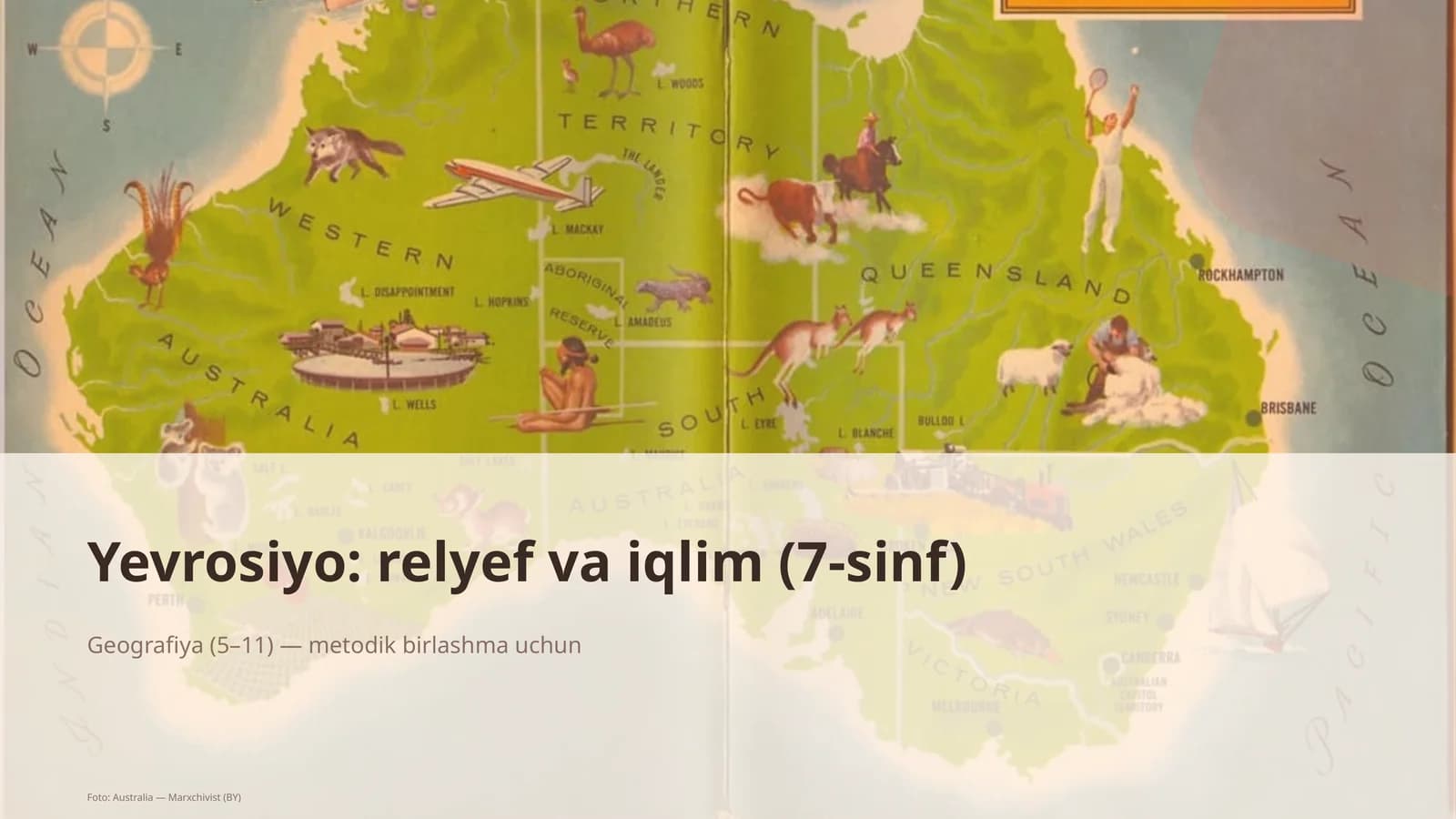 Yevrosiyo: relyef va iqlim (7-sinf)
