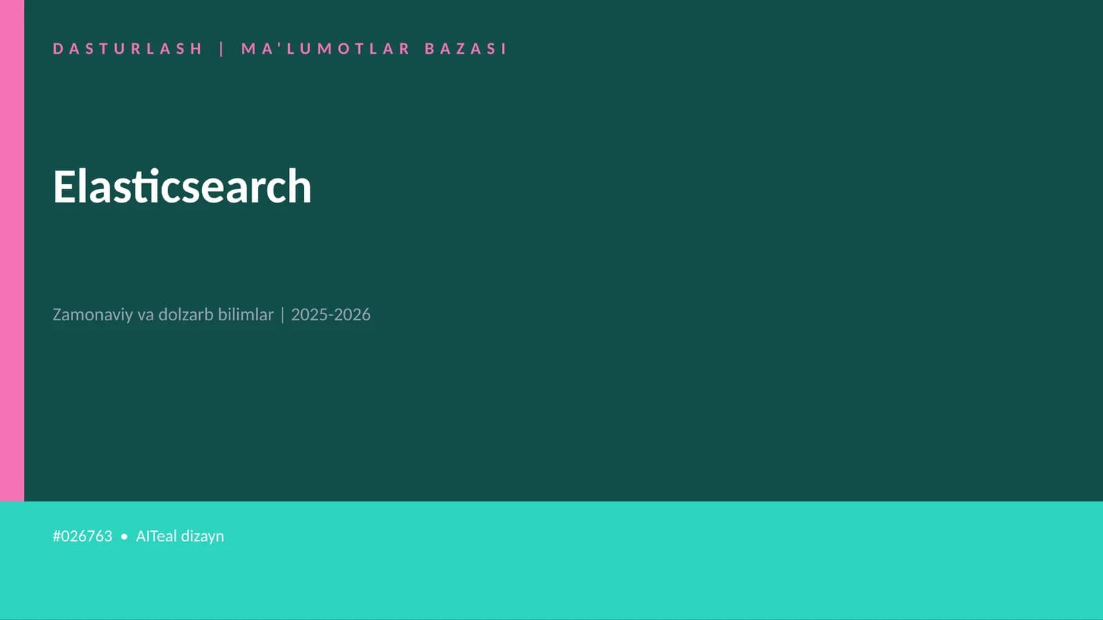 Elasticsearch