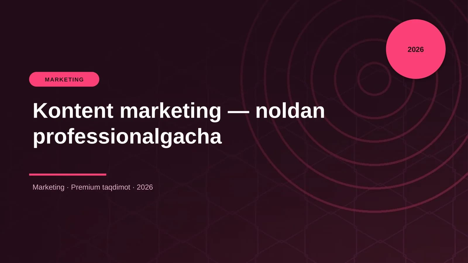 Kontent marketing — noldan professionalgacha