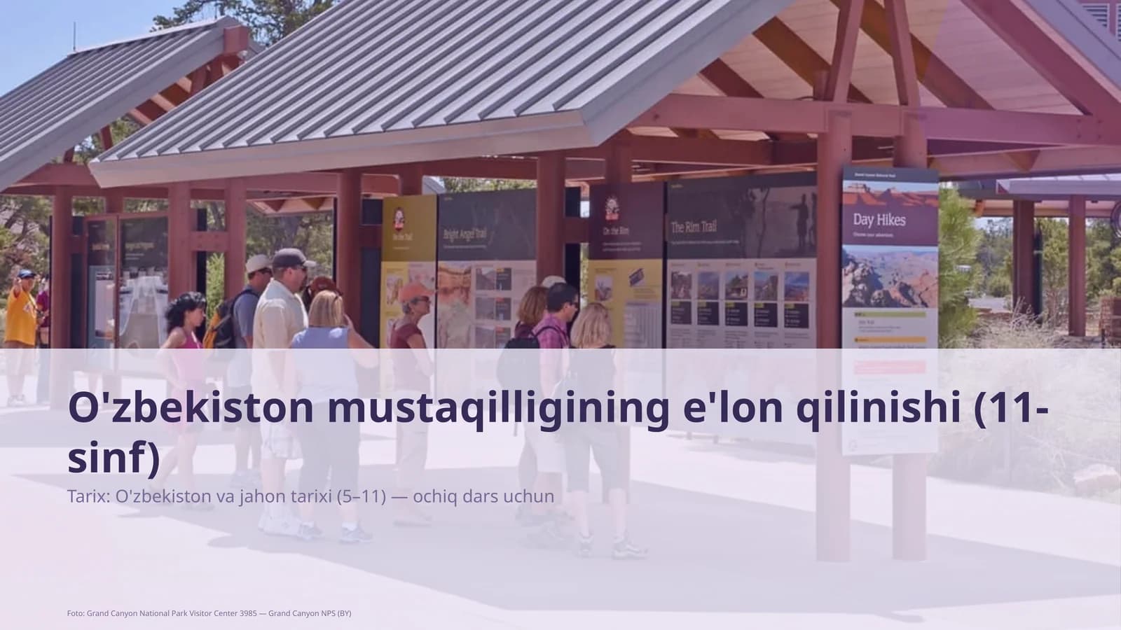 O'zbekiston mustaqilligining e'lon qilinishi (11-sinf)