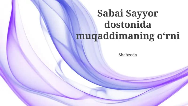 Sabai Sayyorning 2011-yilgi "Do'stlik" kitobi