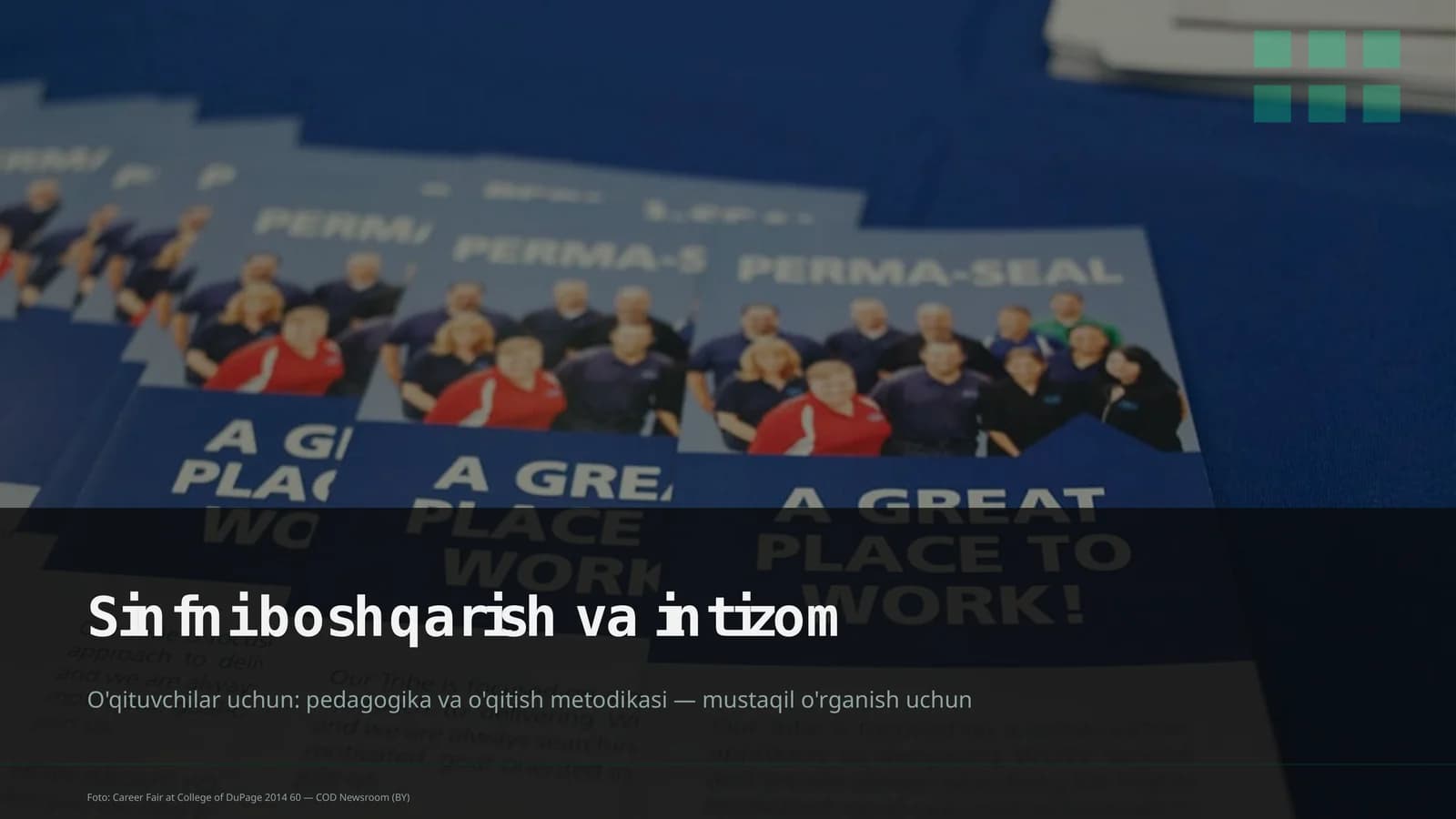 Sinfni boshqarish va intizom