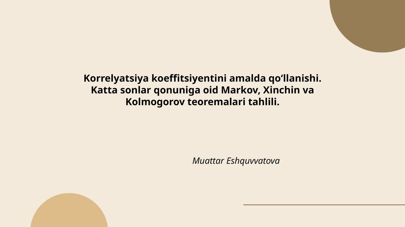 Pearson korrelyatsiya koeffitsiyenti