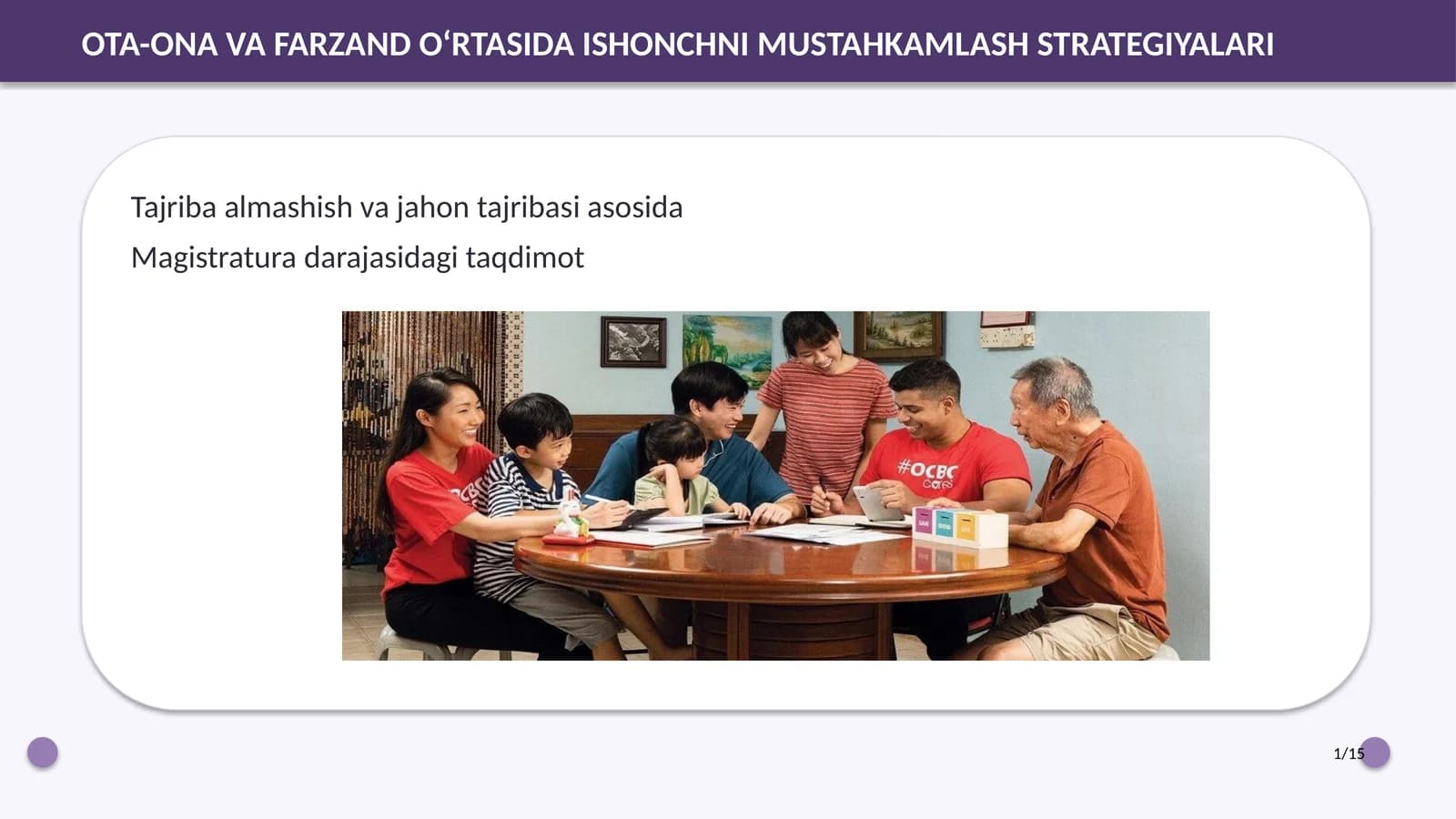 ISHONCHNI MUSTAHKAMLASH STRATEGIYALARI