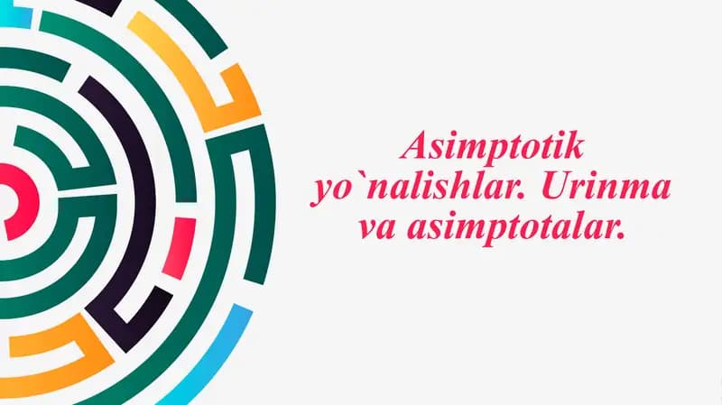 Asimptotik Yo'nalishlar
