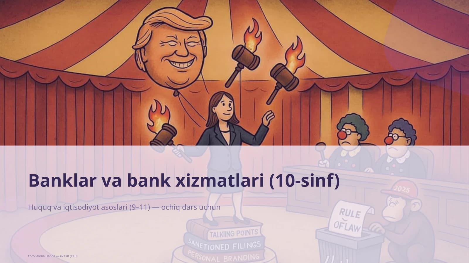 Banklar va bank xizmatlari (10-sinf)