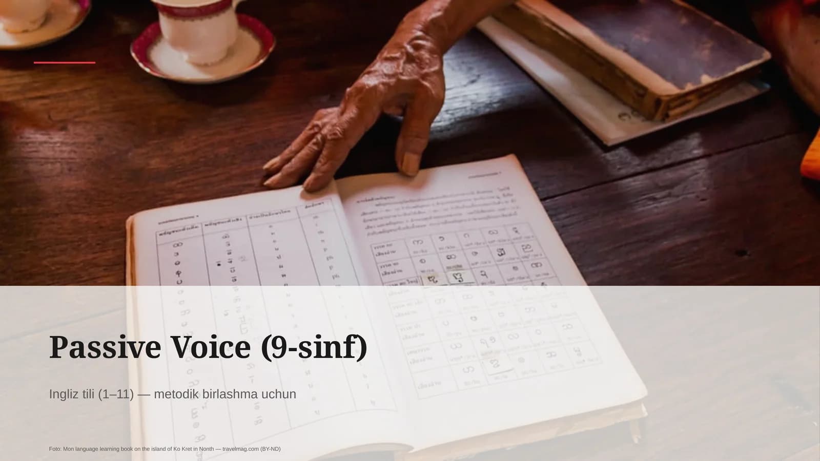 Passive Voice (9-sinf)