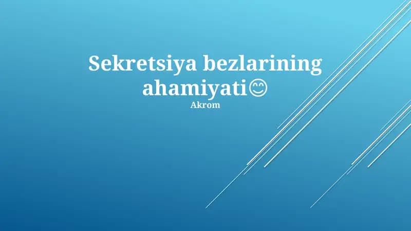 Bezlar sekretsiyasi